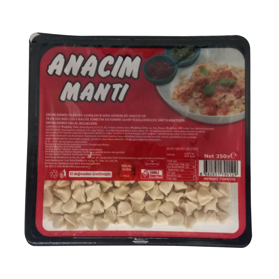 Anacım Eko Mantı 9 x 350Gr
