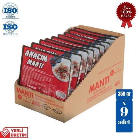 Anacım Eko Mantı 9 x 350Gr