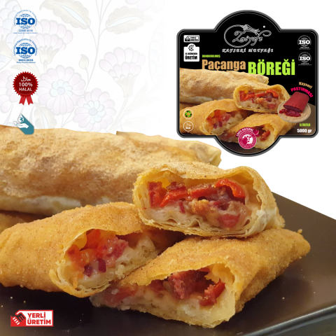 Ziyafe Kayseri Mutfağı 5 Kg 100% Dana Eti Pastırmalı Paçanga Böreği