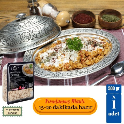 Ziyafe Kayseri Mutfağı Bohca Mantı 500 gr