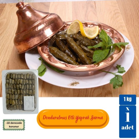 Ziyafe Kayseri Mutfağı Dondurulmuş Etli Yaprak Sarma 1 Kg