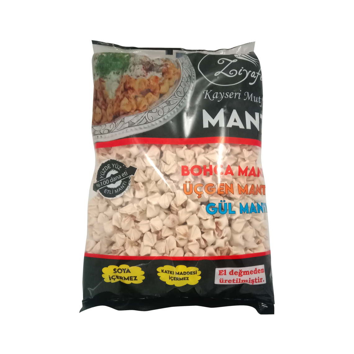 Ziyafe Kayseri Mutfağı Bohca Mantı 4 x 2.5 kg Ziyafe Kayseri Mutfağı Bohca Mantı 4 x 2.5 kg
